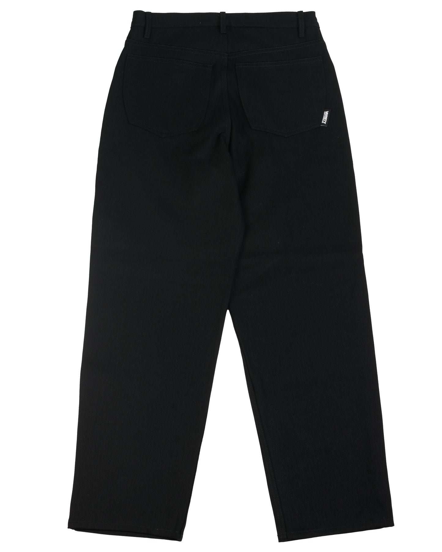Varsity Los Angeles Black Full Cut Jeans