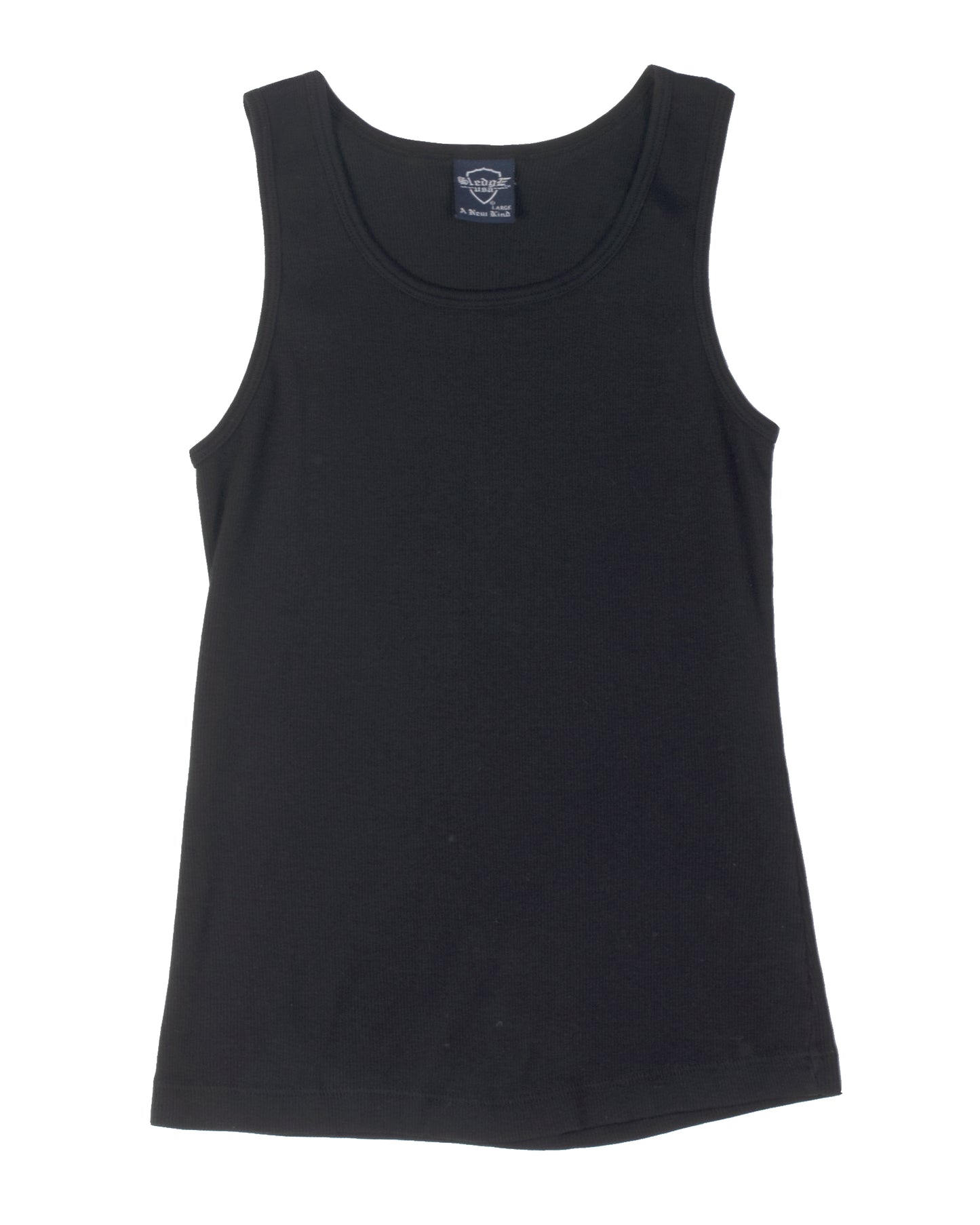 Sledge USA Ribbed Black Tank Top
