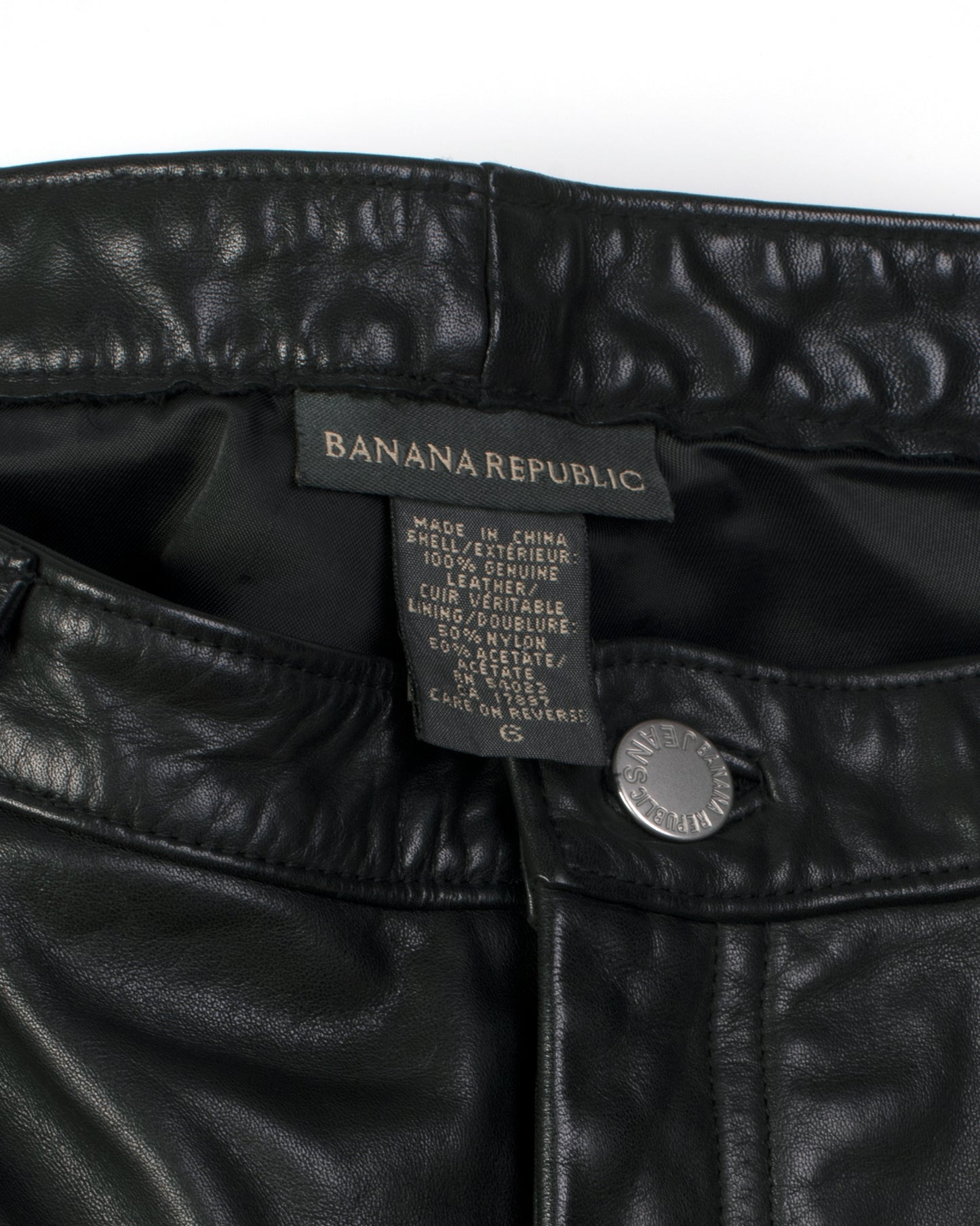 Banana Republic Leather pants