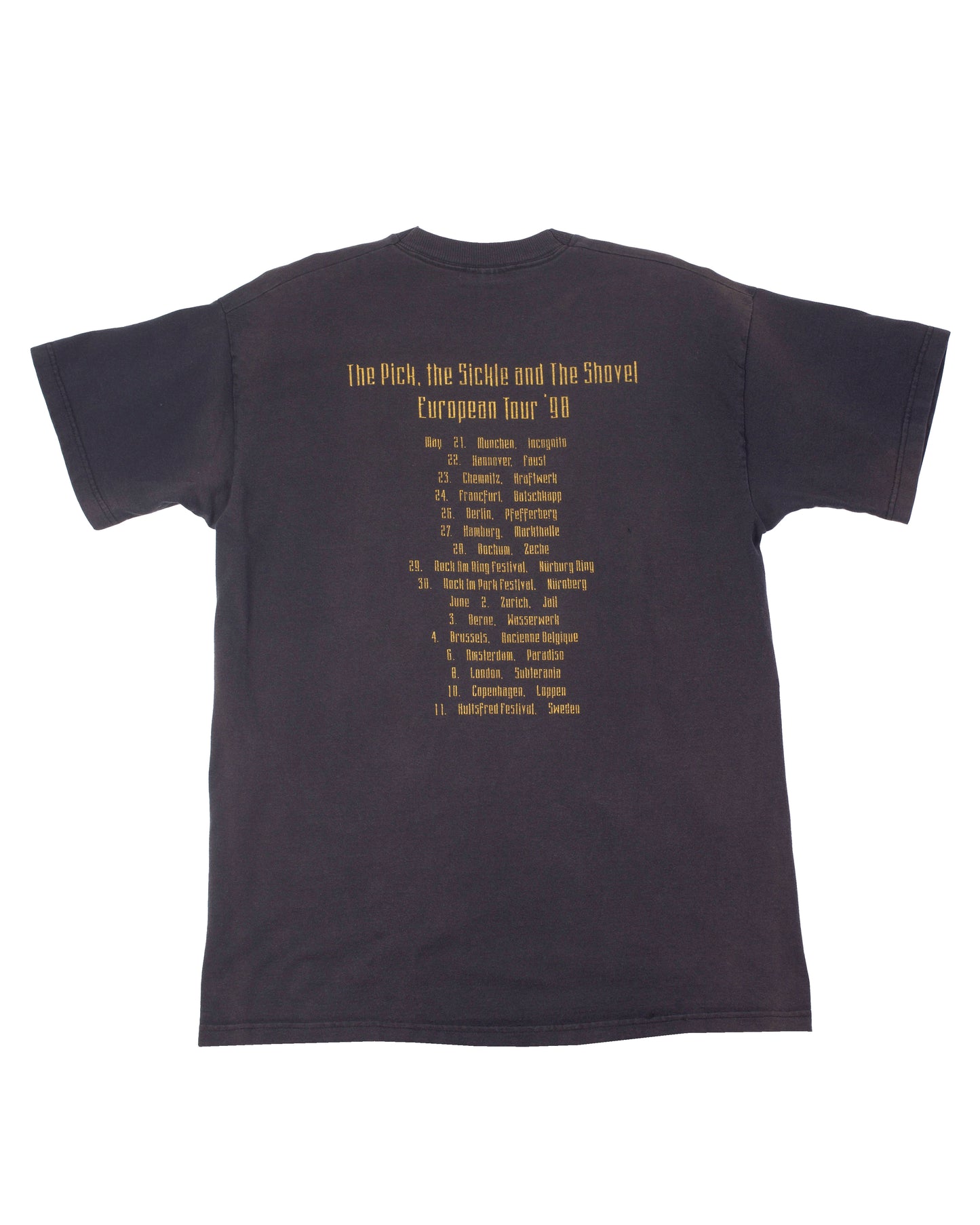 Gravediggaz Euro Tour 1998 T-Shirt