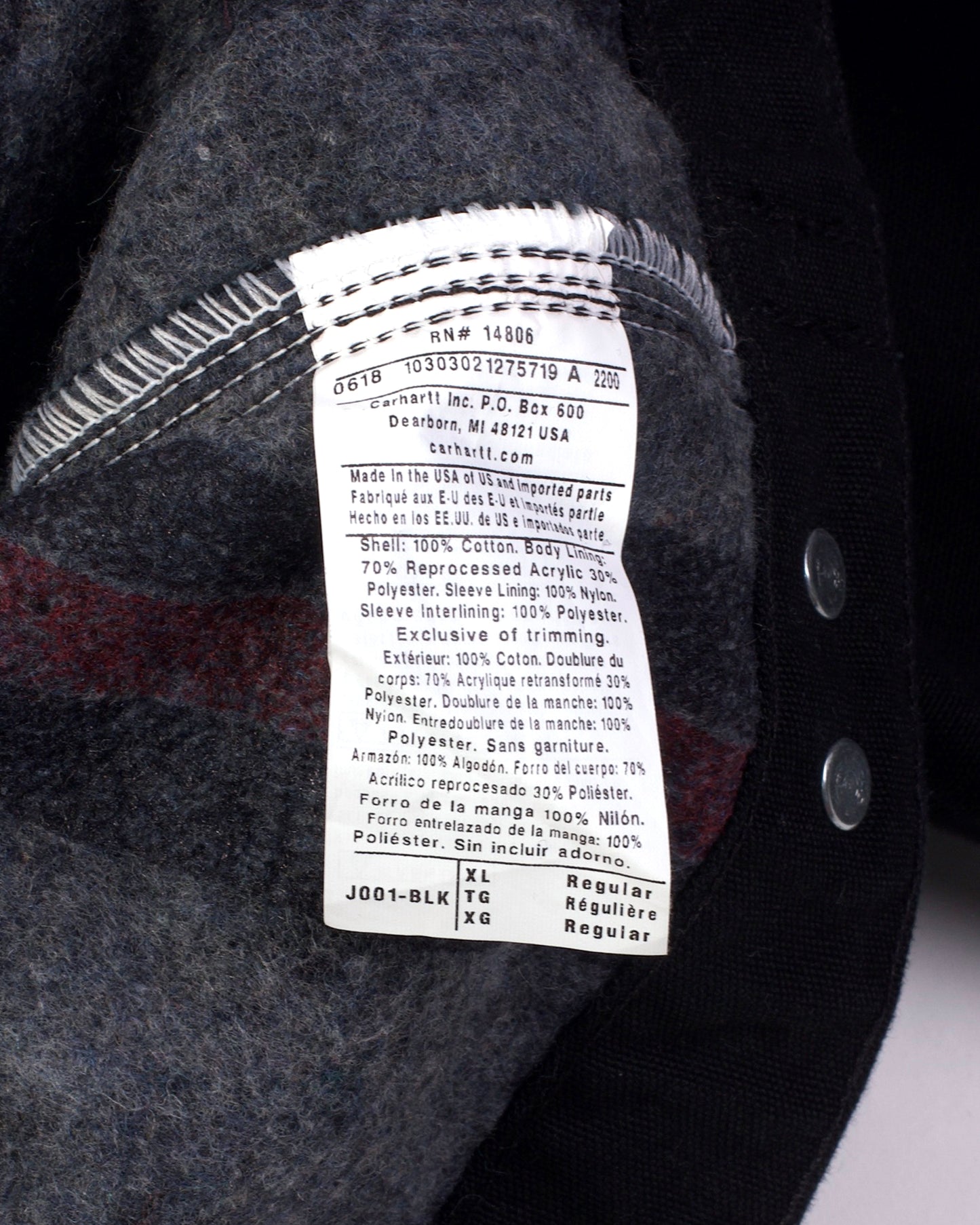 Carhartt USA Made Detroit Jacket