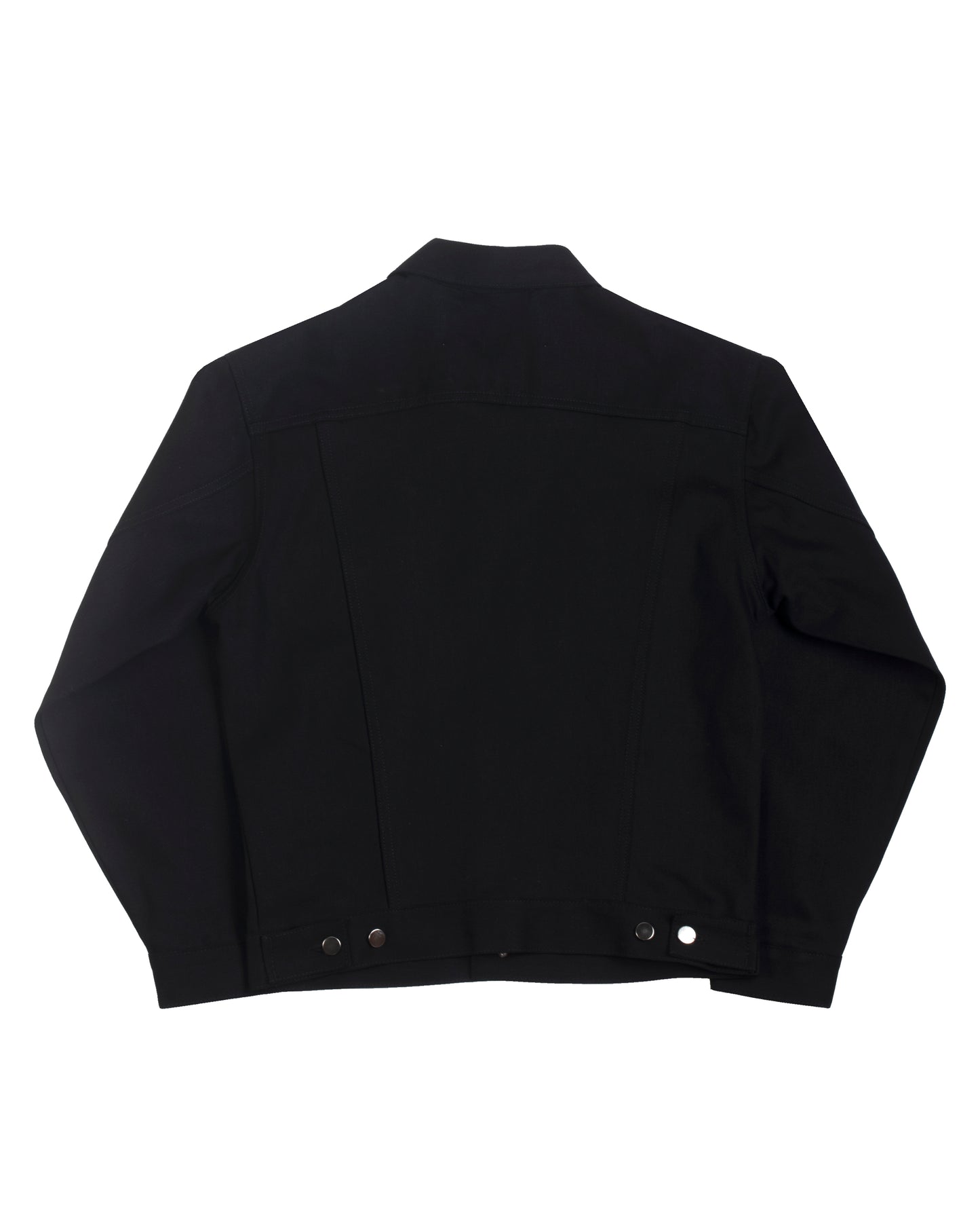 Varsity Los Angeles Black Denim Trucker