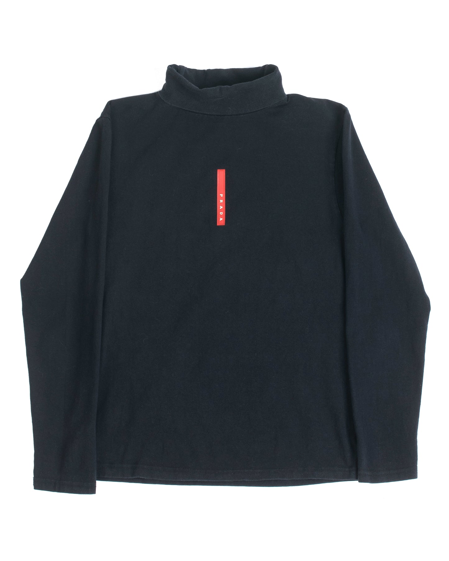Prada Linea Rosa Black Turtleneck