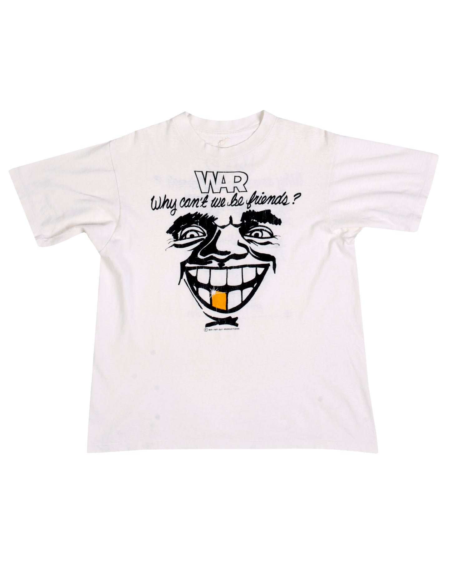WAR 'Why Can't We Be Friends" T-Shirt