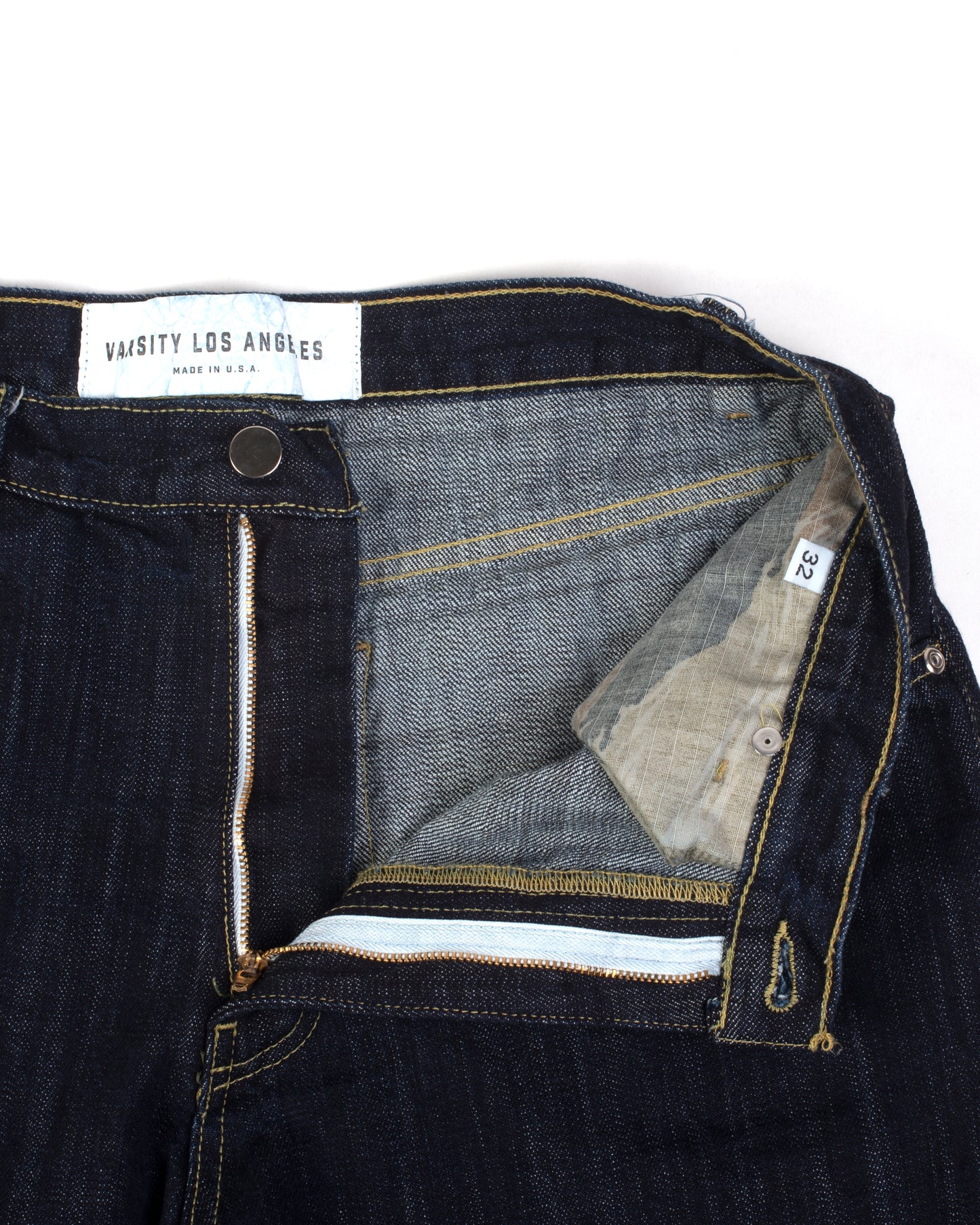 Varsity Los Angeles Indigo Triple Rinse Full Cut Jeans