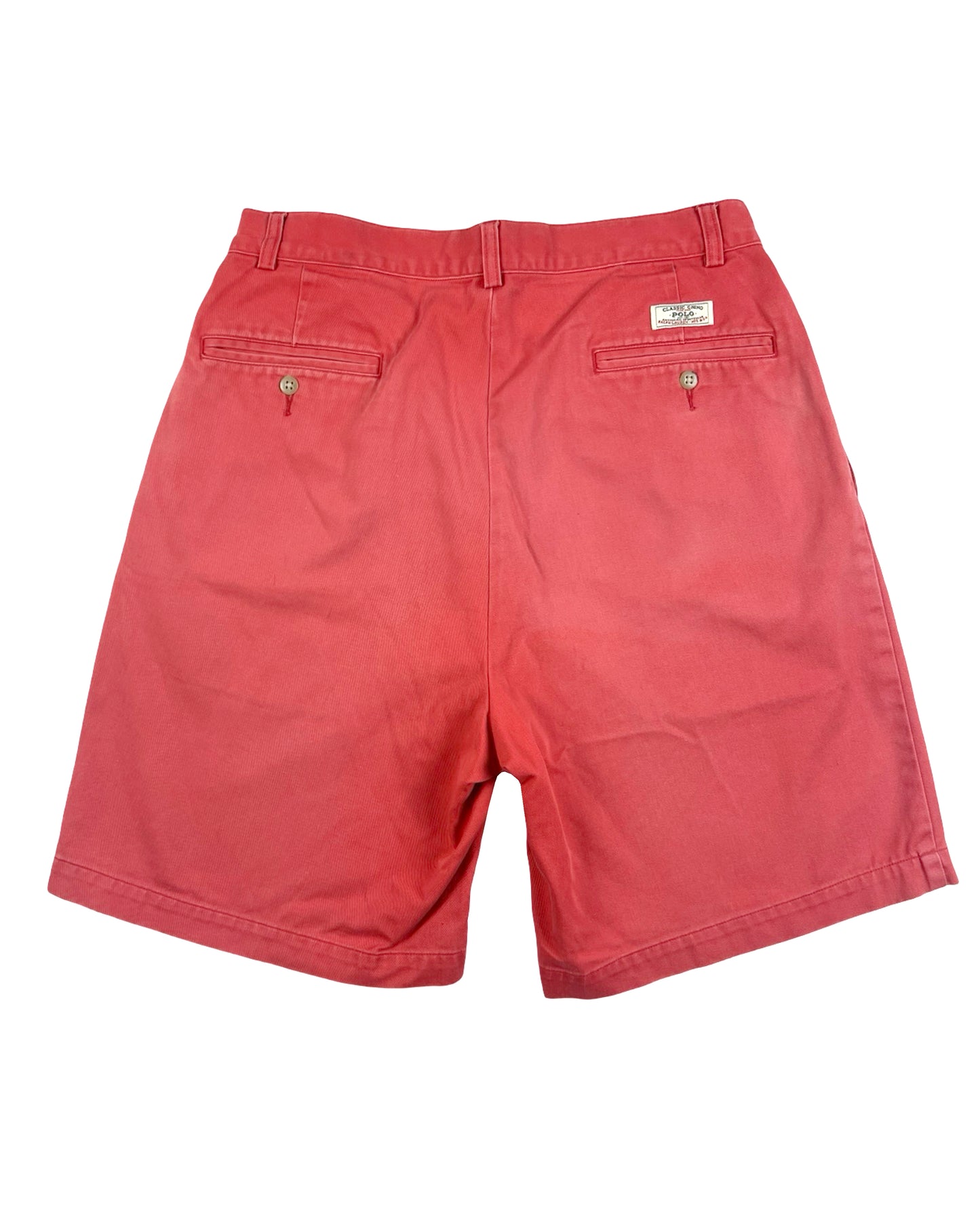 1990’s Polo Faded Red Chino Tyler Shorts