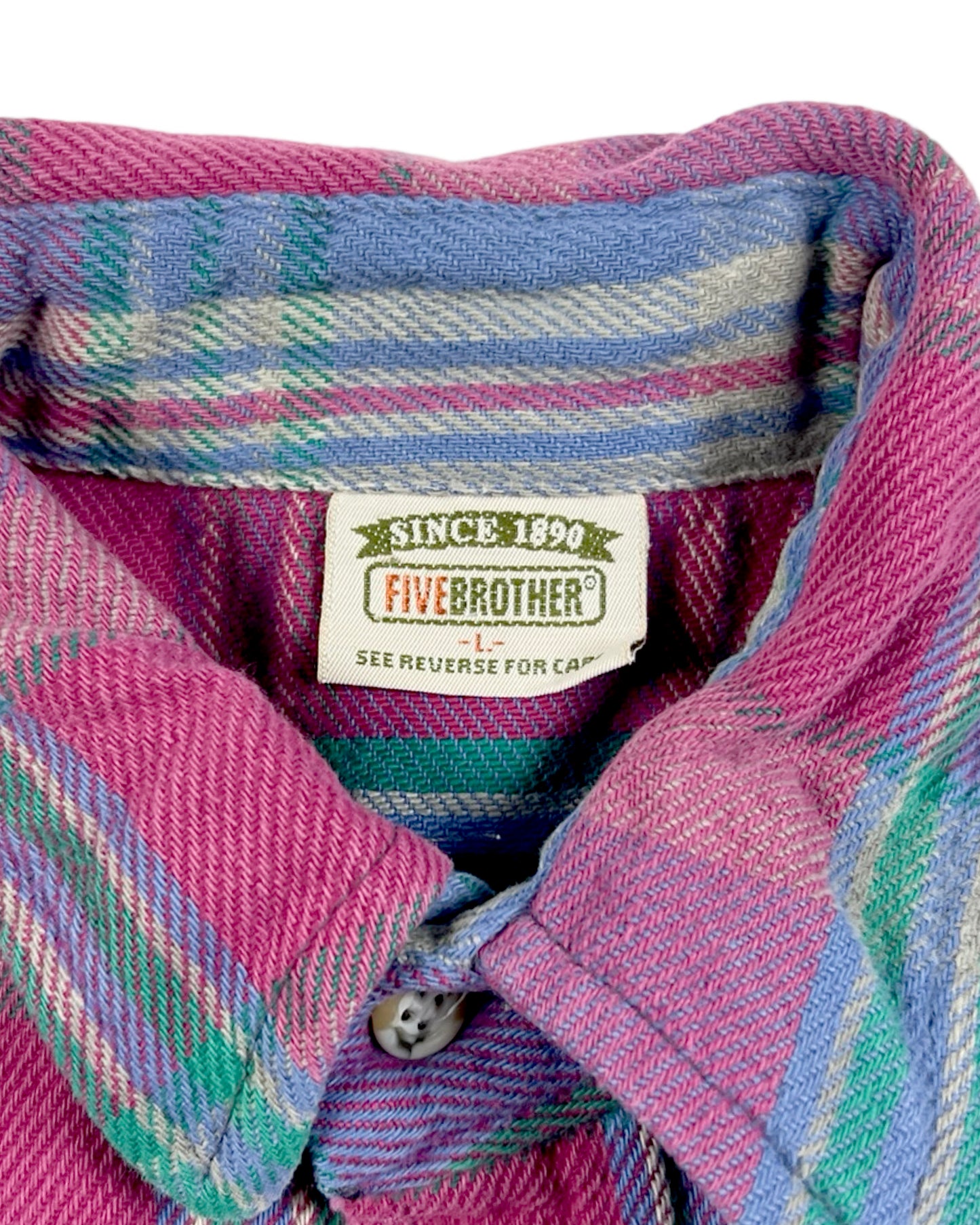 Five Brother Woven Flannel Shirt