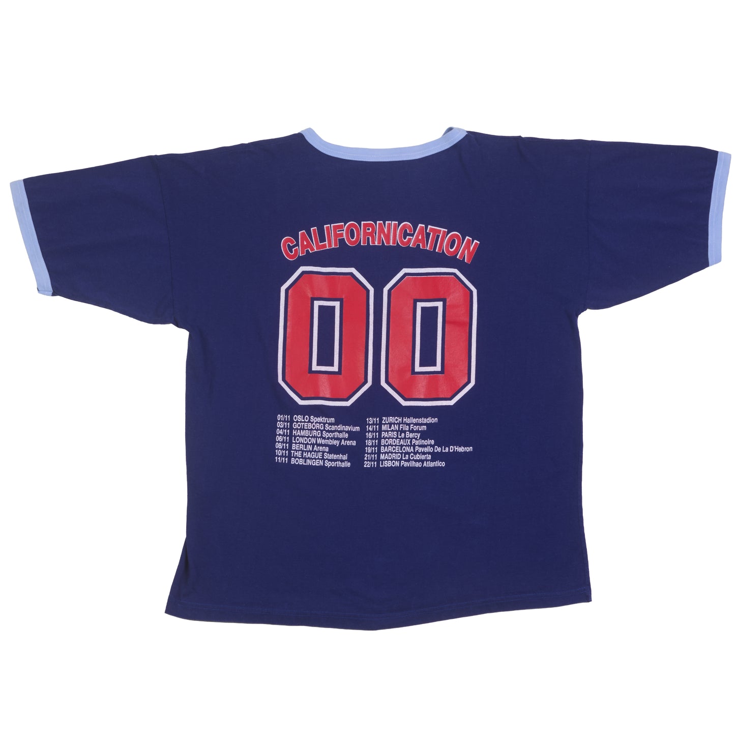Red Hot Chili Peppers 1999 European Californication T-Shirt