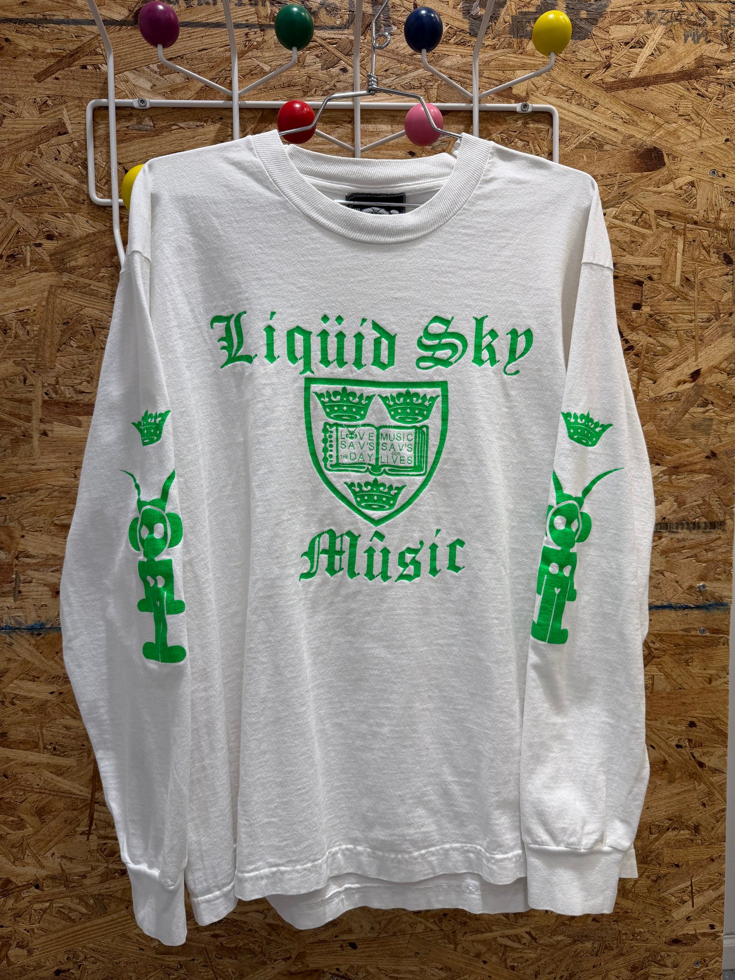 Liquid Sky Music Saves Lives T-Shirt (90’s)