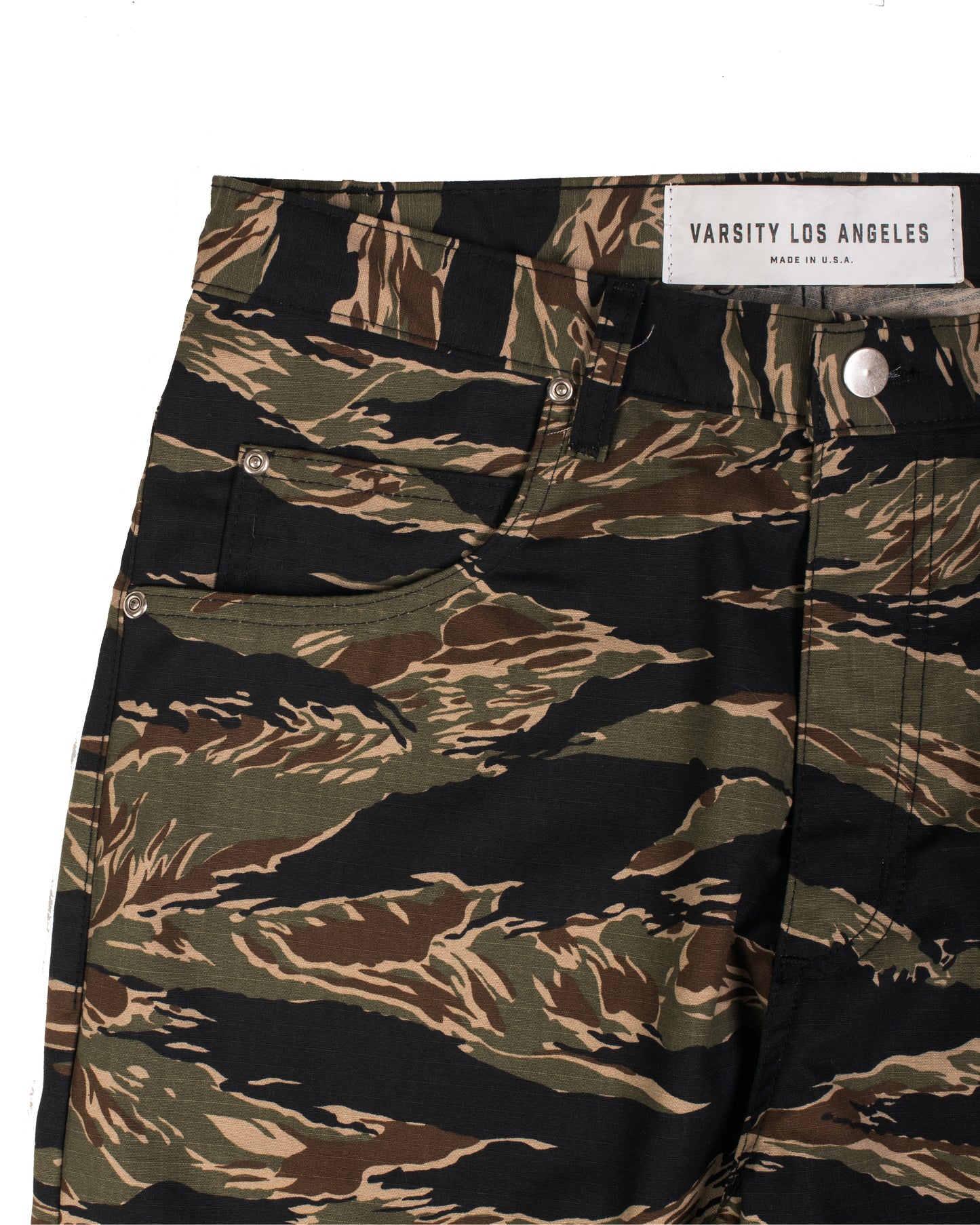Varsity Los Angeles Tiger Stripe Camo Full Cut Jeans