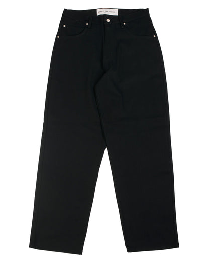 Varsity Los Angeles Black Full Cut Jeans