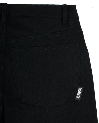 Varsity Los Angeles Black Full Cut Jeans