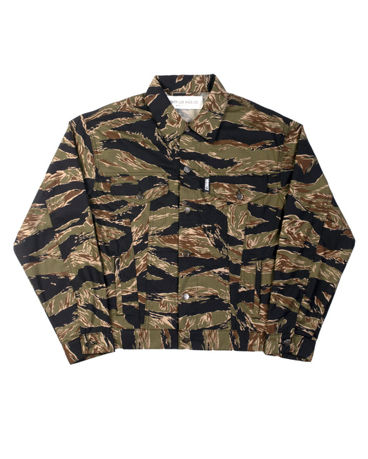 Varsity Los Angeles Tiger Camo Jacket