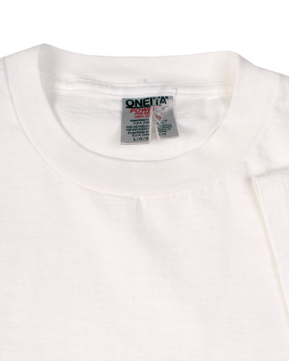 Blank Oneita White T-Shirt