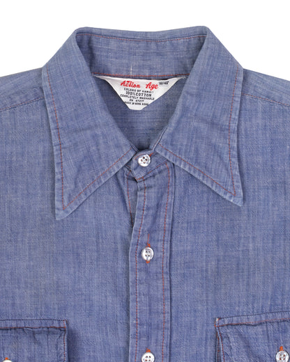Gran Prix Chambray Button Down Shirt