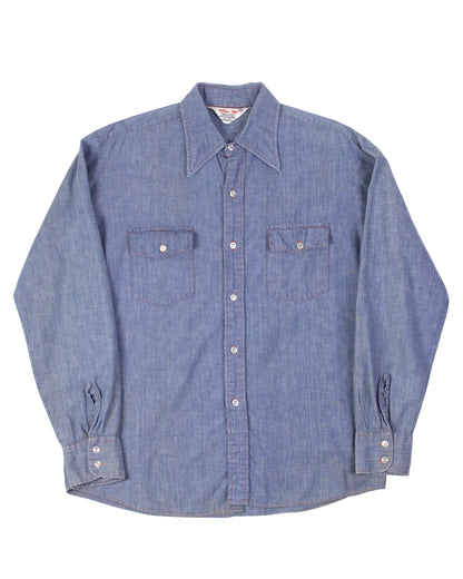 Gran Prix Chambray Button Down Shirt