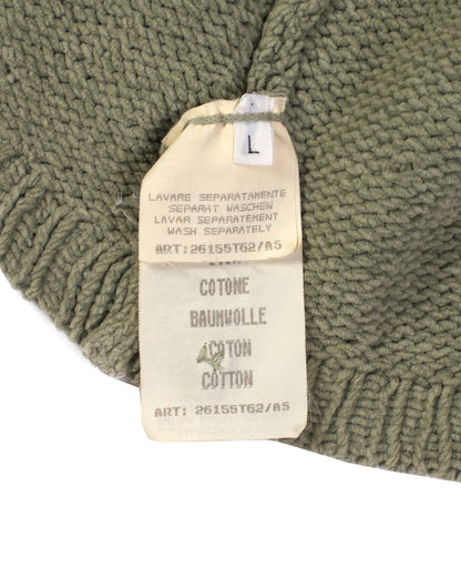 Stone Island Button Up Chenille Sweater