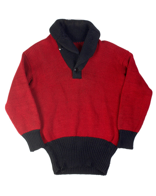 40's Shawl Neck Sweater