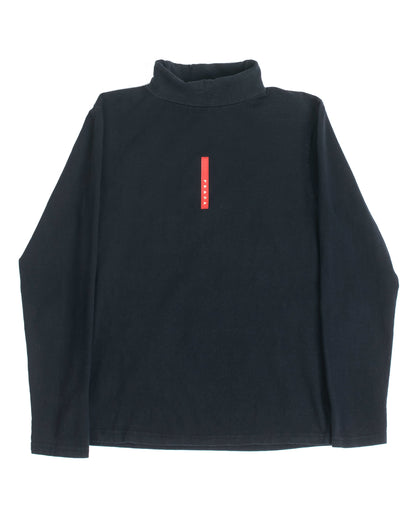 Prada Linea Rosa Black Turtleneck