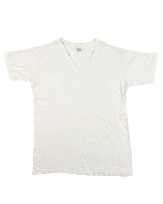 Selby Blank White V-Neck T-Shirt