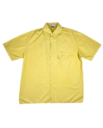 Stone Island Poplin Button Down Shirt