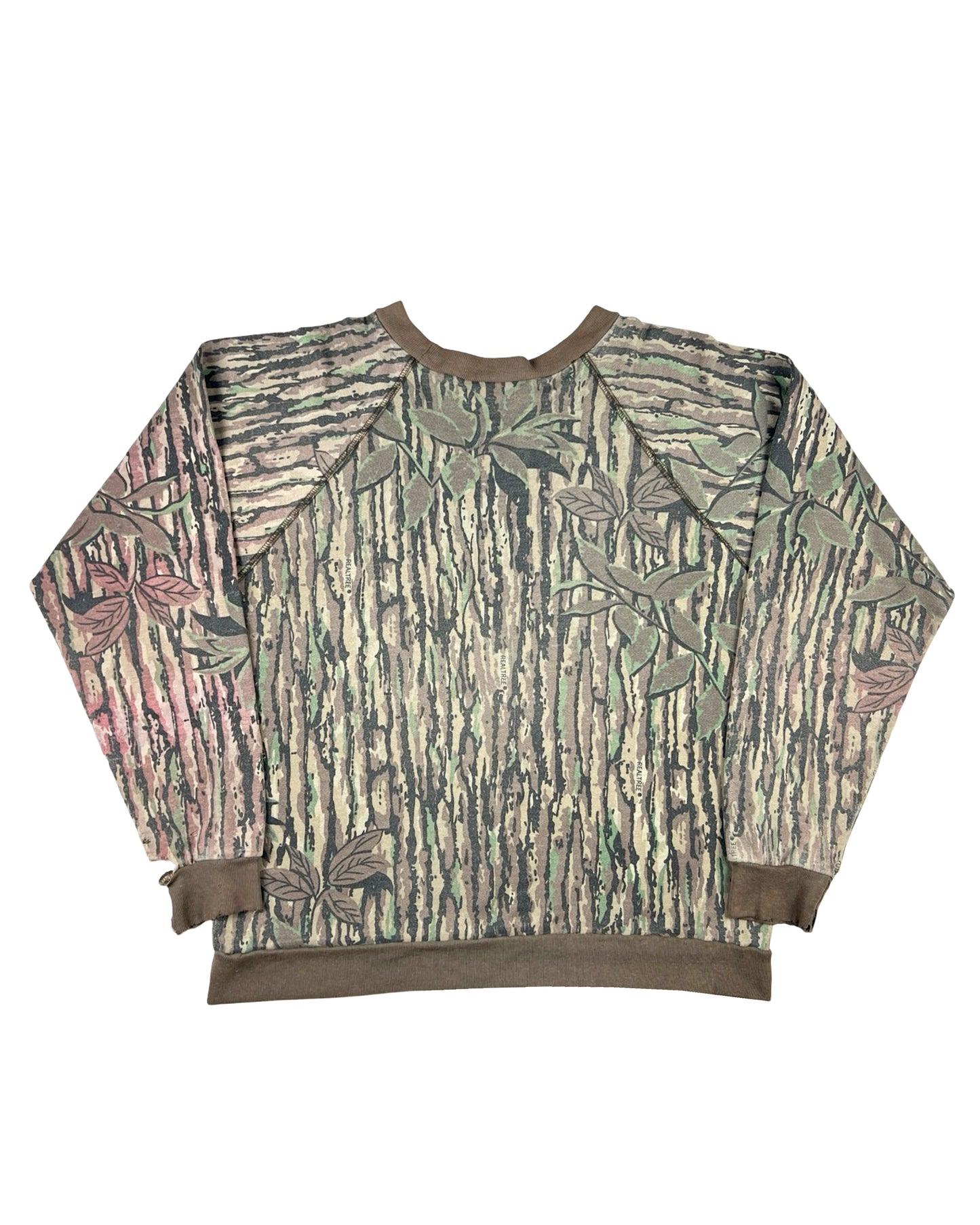 Realtree Camo Blank Raglan Sweatshirt