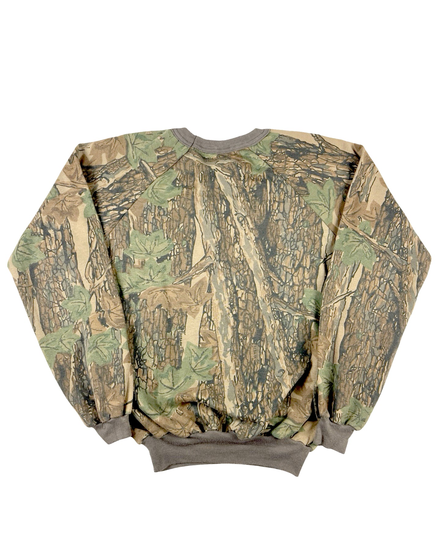 Trebark Blank Camo Raglan Sweatshirt