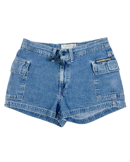 2000’s Abercrombie & Fitch Denim Cargo Easy Shorts