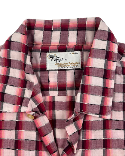 Town Topic Plaid Button Down Shirt
