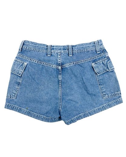 2000’s Abercrombie & Fitch Denim Cargo Easy Shorts