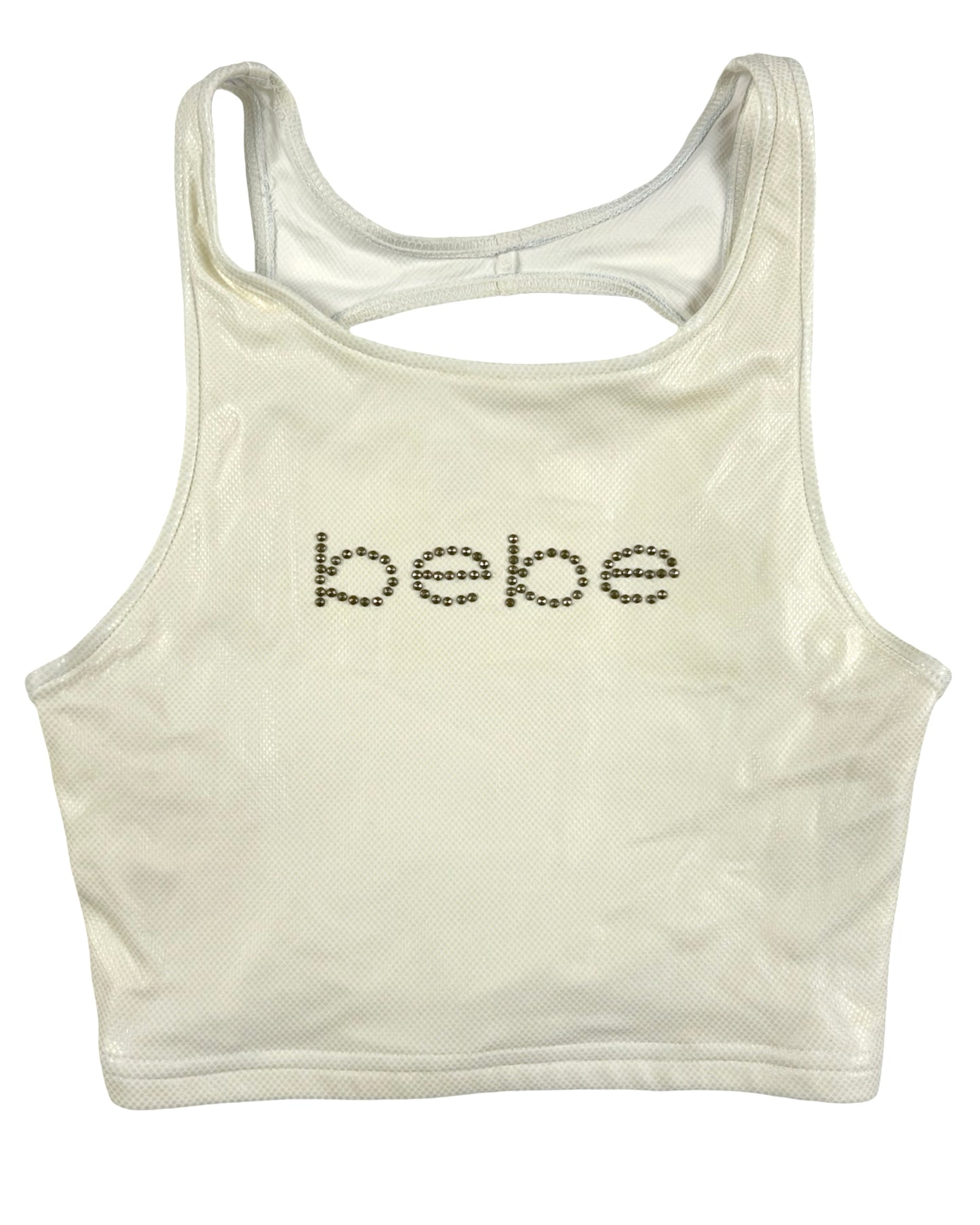 Bebe Studded Sports Bra Tank Top