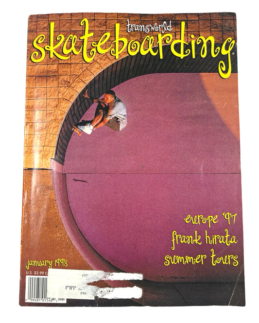 Transworld Skateboarding January 1998