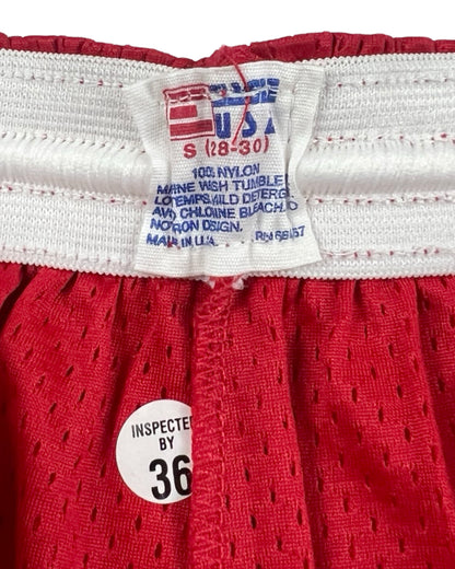 1990’s Eagle USA Made Red Mesh Shorts