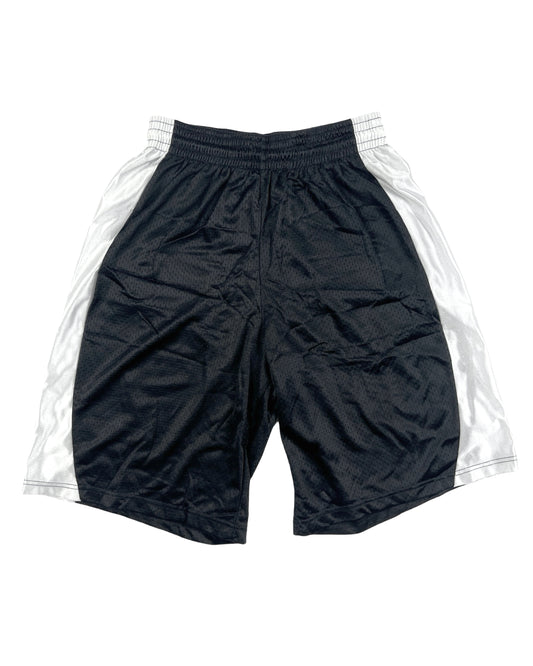 1990’s USA Made Cotton Exchange Black Nylon Mesh Shorts