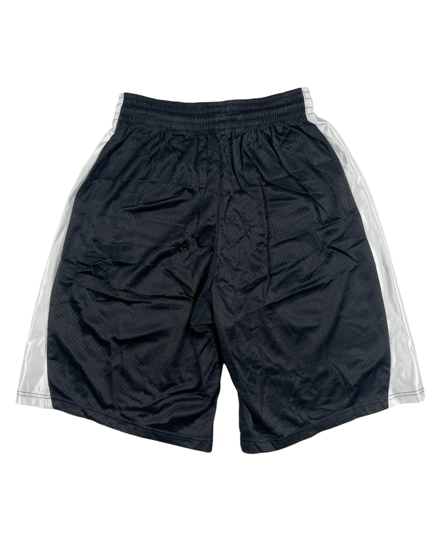 1990’s USA Made Cotton Exchange Black Nylon Mesh Shorts