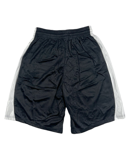 1990’s USA Made Cotton Exchange Black Nylon Mesh Shorts