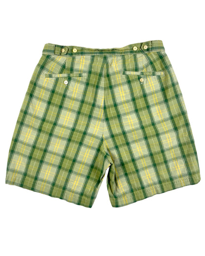 1990’s Nike Supreme Court Cotton Plaid Tennis Shorts