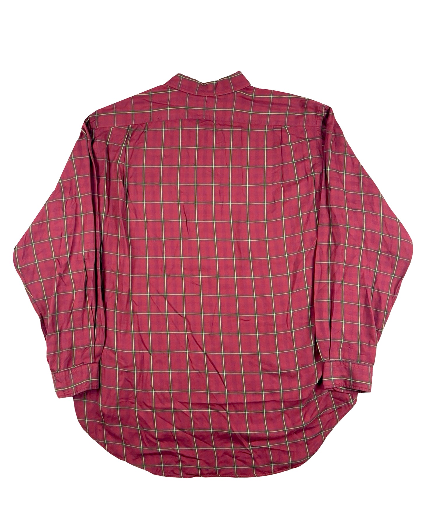 Ralph Lauren Polo Plaid Rayon Shirt
