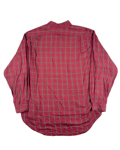 Ralph Lauren Polo Plaid Rayon Shirt