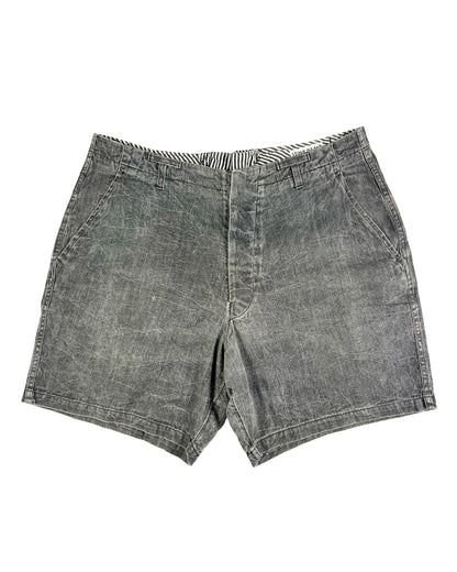 Stone Island Lace Back Denim Shorts