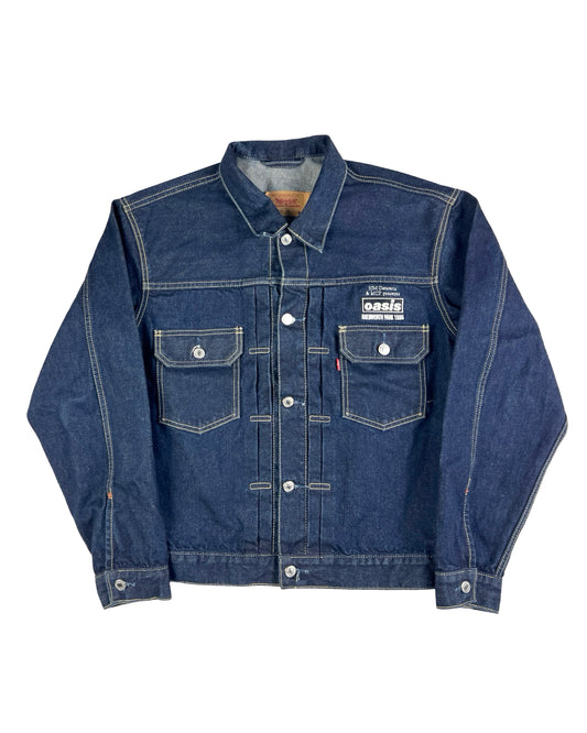 Oasis Knebworth Park 1996 Levis Jean Jacket